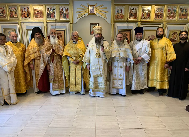 Архипастырский визит Первоиерарха РПЦЗ Николая, митрополита Восточно-Американского и Нью-Йоркскского в православную миссию во имя Казанской иконы Божией Матери г.Сосуа. Доминиканская Республика.