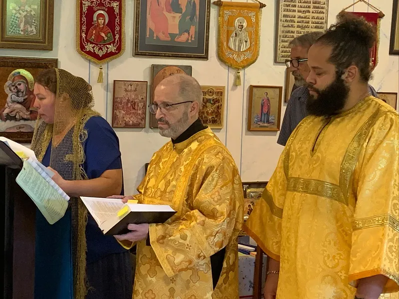 Архипастырский визит Первоиерарха РПЦЗ Николая, митрополита Восточно-Американского и Нью-Йоркскского в православную миссию во имя Казанской иконы Божией Матери г.Сосуа. Доминиканская Республика. — фото 5