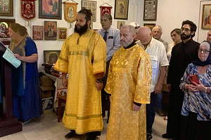 Архипастырский визит Первоиерарха РПЦЗ Николая, митрополита Восточно-Американского и Нью-Йоркскского в православную миссию во имя Казанской иконы Божией Матери г.Сосуа. Доминиканская Республика. — фото 7