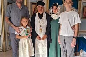 Таинство крещения рабы Божьей Эмили (Емилии) — фото 1