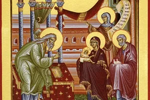 Сретение Господа Бога и Спаса нашего Иисуса Христа. — фото 1