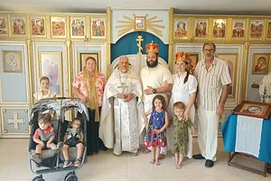 Таинство Венчания раба Божьего Серафима и рабы Божией Агнессы. — фото 1