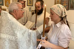 Таинство Венчания раба Божьего Серафима и рабы Божией Агнессы. — фото 2