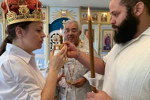 Таинство Венчания раба Божьего Серафима и рабы Божией Агнессы. — фото 8