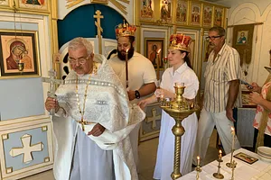 Таинство Венчания раба Божьего Серафима и рабы Божией Агнессы. — фото 9