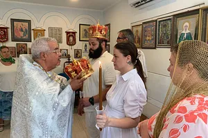 Таинство Венчания раба Божьего Серафима и рабы Божией Агнессы. — фото 4