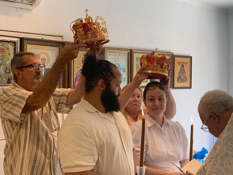 Таинство Венчания раба Божьего Серафима и рабы Божией Агнессы. — фото 5