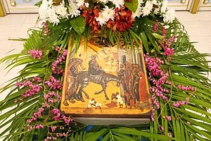 Вход Господень в Иерусалим. — миниатюра 1