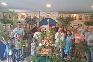 Вход Господень в Иерусалим. — миниатюра 2