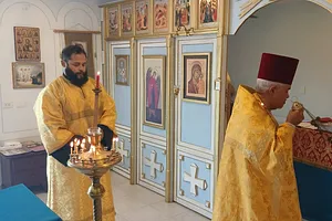 Неделя 2-я по Пятидесятнице. Всех святых в земле Русской просиявших. — миниатюра 2